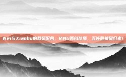 Wei与Xiaohu的默契配合，RNG再创佳绩，五连胜荣耀归来！