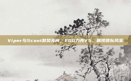 Viper与Scout默契无间，EDG力克V5，展现团队风采  第1张