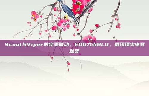 Scout与Viper的完美联动，EDG力克BLG，展现顶尖电竞默契  第1张